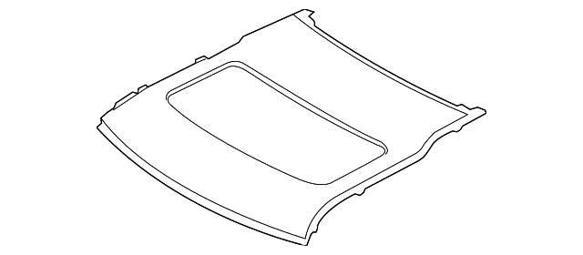 AKB780040 Деталь ROOF PANEL