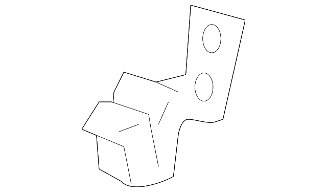 996-561-105-00 Деталь PUSH ROD BRACKET, LEFT