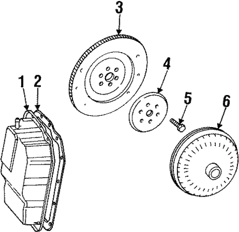 Transaxle Parts for 1996 Ford Contour #0