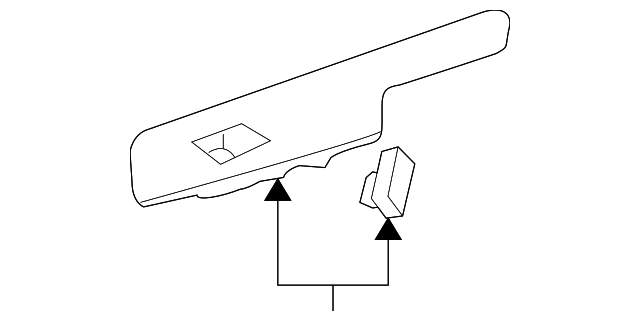 19204771 Деталь SWITCH PANEL, LEFT