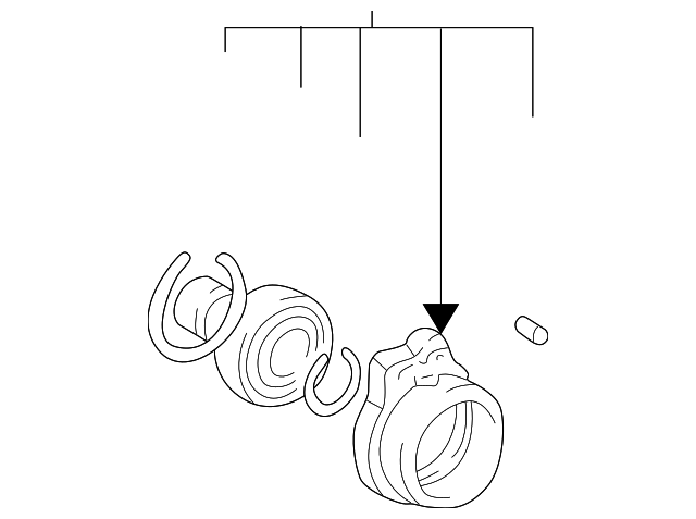 88972687 Деталь RETAINER ASSY, RIGHT
