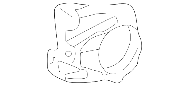 88969967 Деталь AXLE SUPPORT, RIGHT