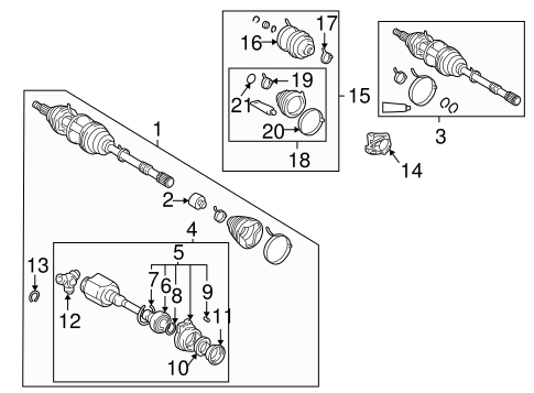Vibe DRIVE AXLES 3