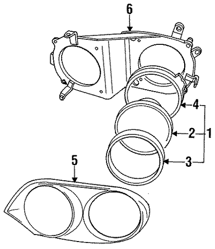 XJS BULBS - CHASSIS 2