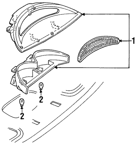 Sable HIGH MOUNTED STOP LAMP 2