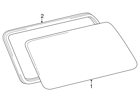 BODY/GLASS & HARDWARE for 2002 Toyota Land Cruiser #3