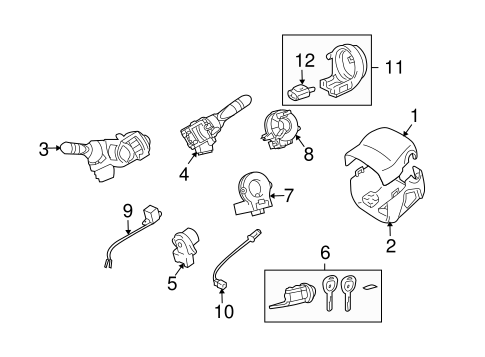ELECTRICAL/IGNITION LOCK for 2006 Toyota Highlander #1
