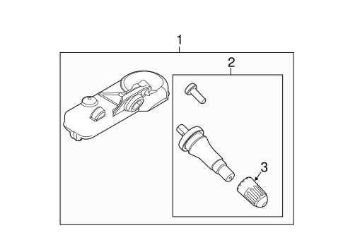 Focus TIRE PRESSURE MONITOR COMPONENTS