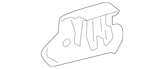 88973974 Деталь SENSOR COVER, LEFT