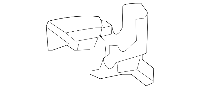 88974758 Деталь SEAT ADJUSTER OUTER COVER, LEFT