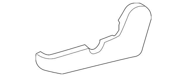 88973870 Деталь OUTER COVER, LEFT