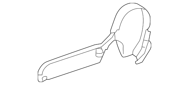 88973872 Деталь INNER COVER, LEFT