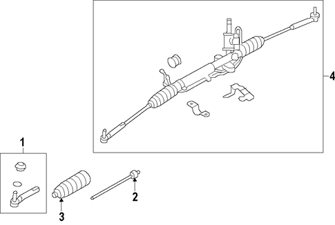STEERING/STEERING GEAR & LINKAGE for 2015 Scion FR-S #1