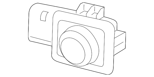 T2R14120 Деталь REAR CAMERA