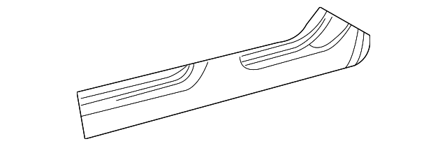 XW4Z5410120BA Деталь ROCKER PANEL, RIGHT