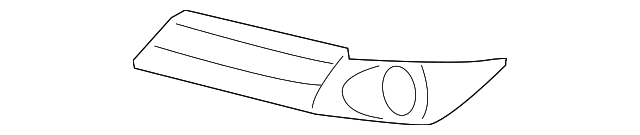 25828263 Деталь OUTER GRILLE, RIGHT
