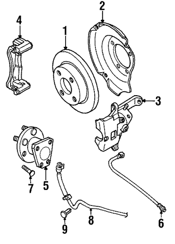 SW1 FRONT BRAKES