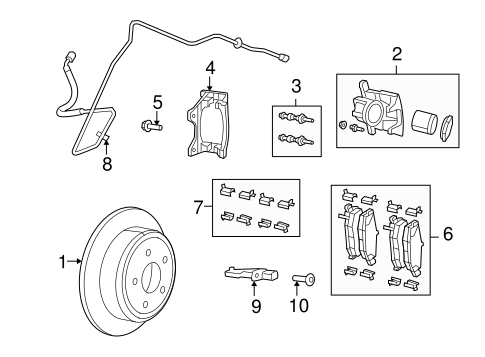 Brakes/Brake Components for 2011 Jeep Liberty #1