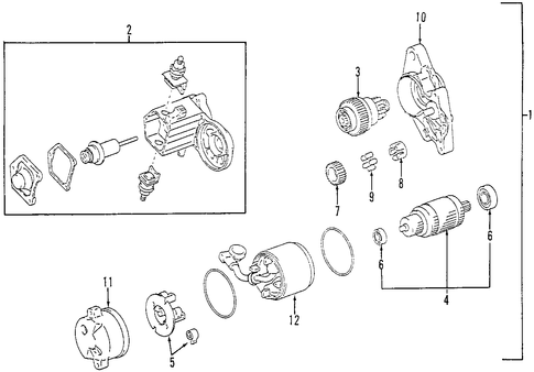 ELECTRICAL/STARTER for 2006 Toyota Land Cruiser #2