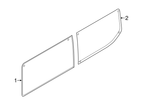 Body/Glass - Side Panel for 2017 Ford Transit-350 HD #3