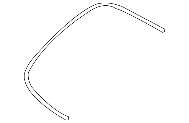 GJA9019ABD Деталь MOLDING, LEFT