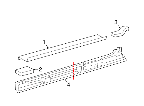 BODY/ROCKER PANEL for 2008 Scion tC #1