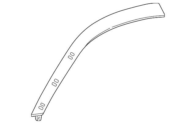 3R3Z6351726AA Деталь PILLAR MOLDING, RIGHT