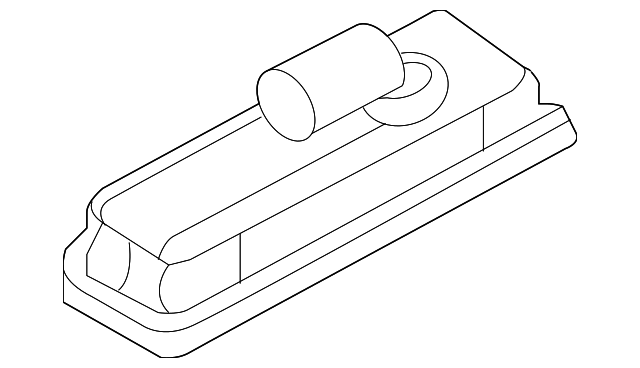 LR037612 Деталь LICENSE LAMP, LEFT