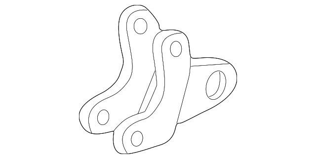 3S4Z-6E042-AF TRANS MOUNT BRKT