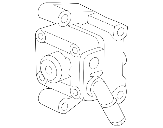 C2D21940 Деталь POWER STEERING PUMP