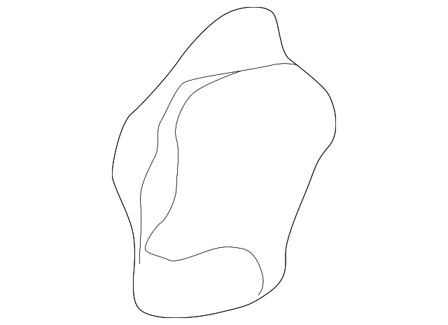 12473332 Деталь KNOB, LEFT