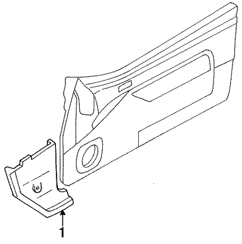 Probe INTERIOR TRIM - PILLARS