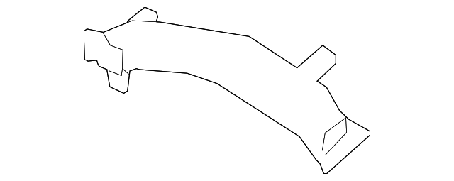 7E5Z-19B680-C Деталь AIR DUCT, LEFT