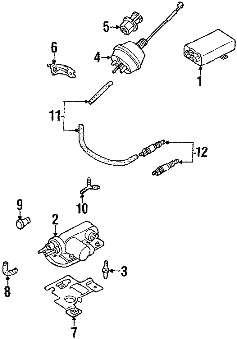Cruise Control System for 1999 Volkswagen Cabrio #0