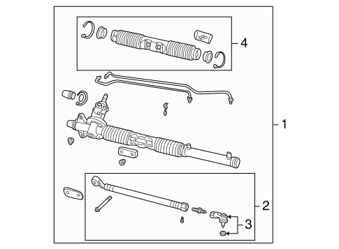 Freelander STEERING GEAR & LINKAGE 2