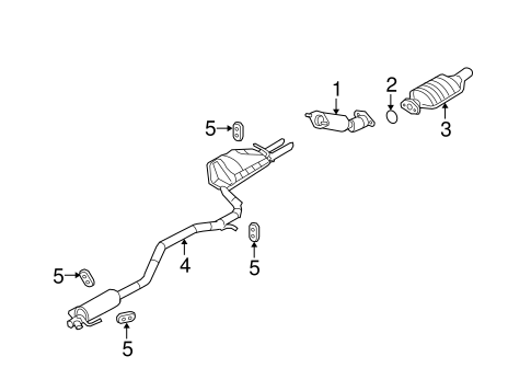 Milan EXHAUST COMPONENTS