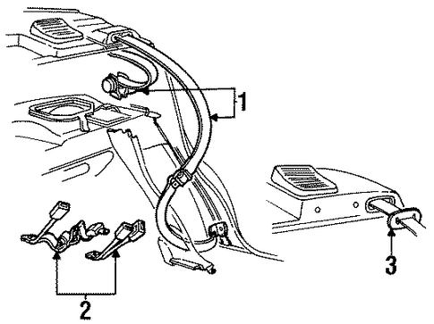 Taurus REAR SEAT BELTS 3
