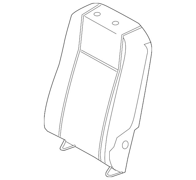 CK4Z-9966600-AH Деталь SEAT BACK COVER, RIGHT