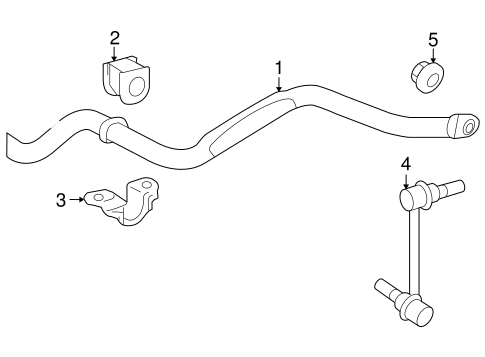 FRONT SUSPENSION/STABILIZER BAR & COMPONENTS for 2011 Toyota Tacoma #2