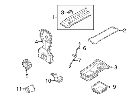 Engine/Engine Parts for 2011 Nissan Altima #3