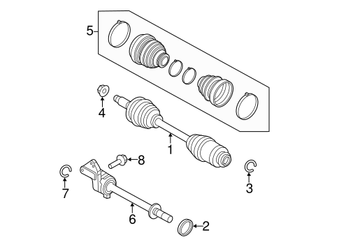 Milan DRIVE AXLES