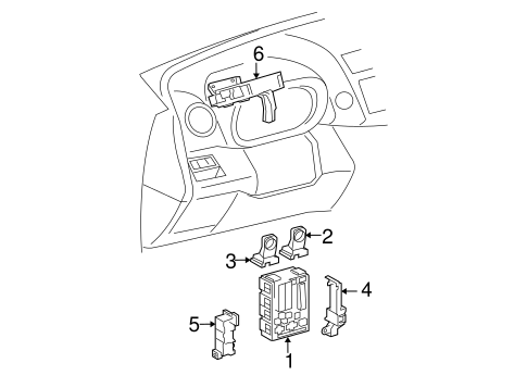 ELECTRICAL/ELECTRICAL COMPONENTS for 2010 Toyota RAV4 #1
