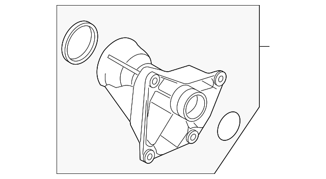 TAU000040 Деталь BEARING HOUSING