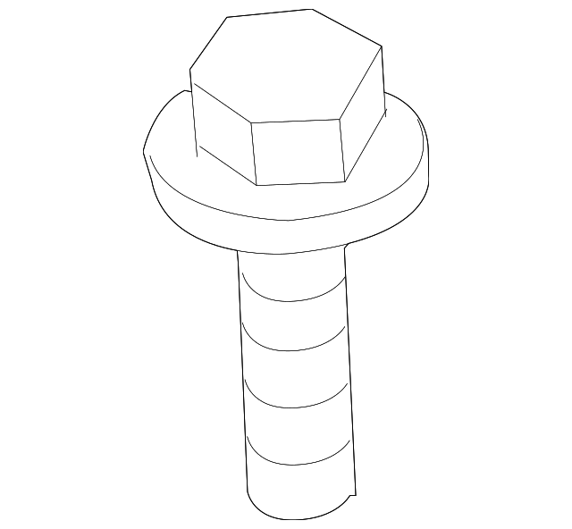 -W714389-S439 Деталь UPPER CNTRL ARM UPPER BOLT