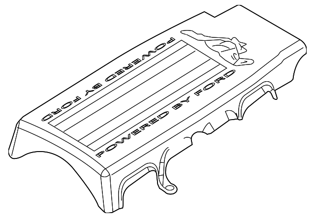 7R3Z-6A949-AA Деталь ENGINE COVER