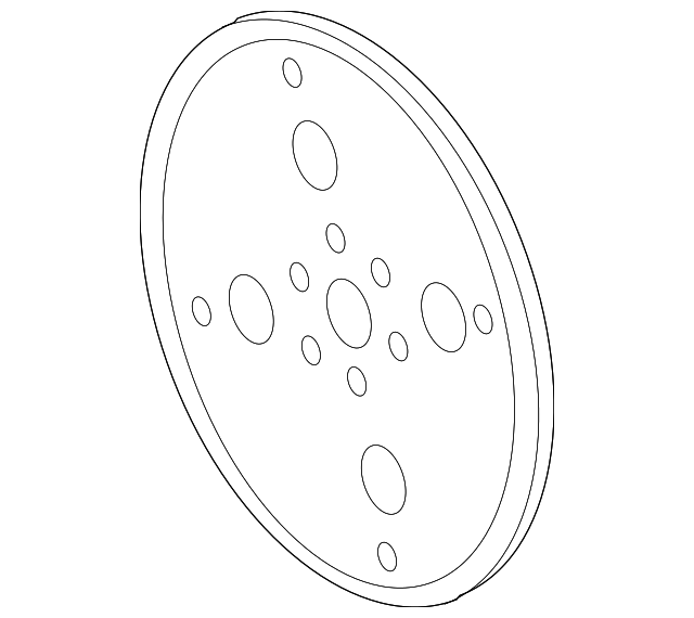 5M8Z-6375-BB Деталь FLYWHEEL