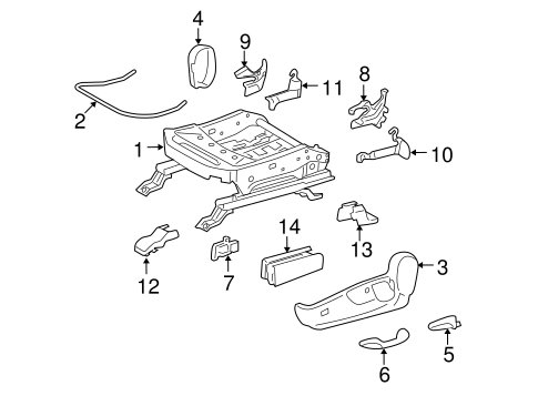 BODY/TRACKS & COMPONENTS for 2013 Toyota 4Runner #1