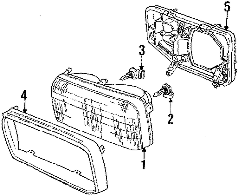 XJ12 FRONT LAMPS