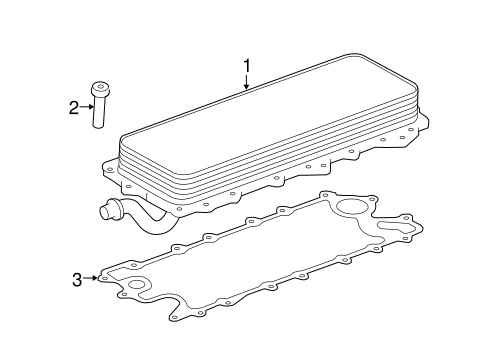 Range Rover ENGINE OIL COOLER