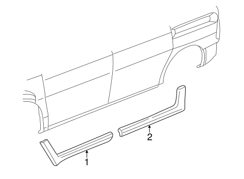 Monterey EXTERIOR TRIM - PILLARS